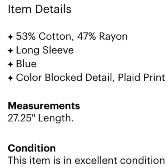 Anthropologie tier layer open front cardigan medium women’s blue green women’s - Picture 4 of 6